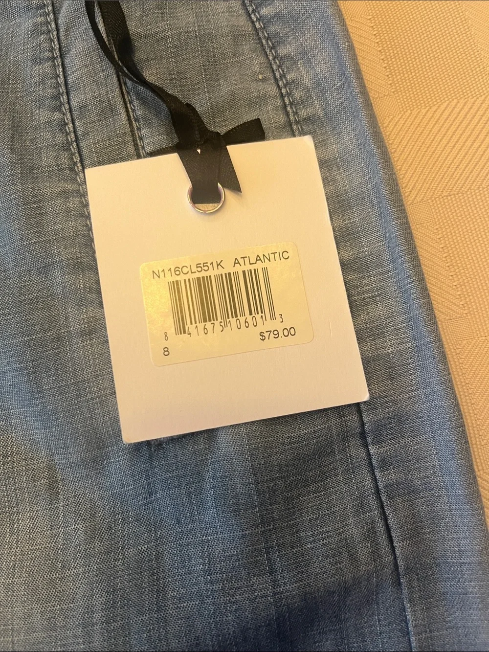 Nanette Lepore Light Blue Denim Midi Pencil Skirting size 8